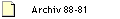 Archiv 88-81