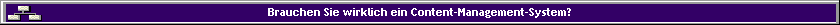 Brauchen Sie wirklich ein Content-Management-System?