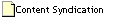 Content Syndication